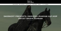 Smirnoff – Nadia Tehran video marketing campagin