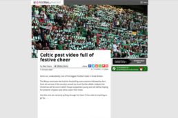 Celtic FC – Christmas viral marketing campaign